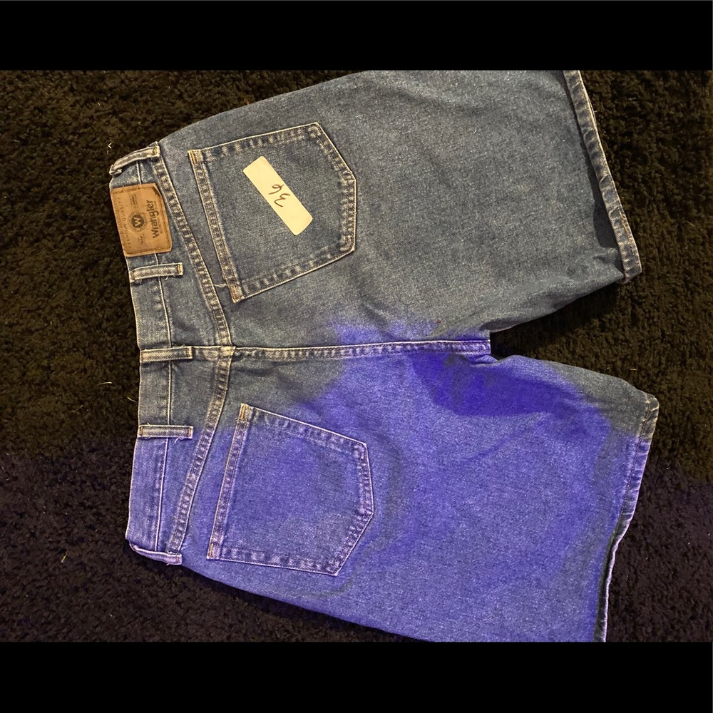 Vintage Wrangler Mom/Dad Jean Shorts - Picture 4 of 7